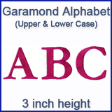 A Garamond Alphabet Design Pack