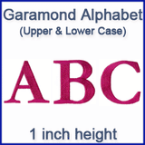 A Garamond Alphabet Design Pack