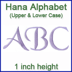 A Hana Alphabet Design Pack