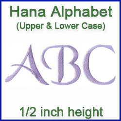 A Hana Alphabet Design Pack