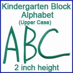 A Kindergarten Alphabet Design Pack