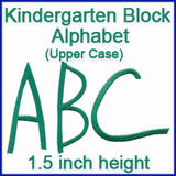 A Kindergarten Alphabet Design Pack