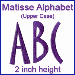 A Matisse Alphabet Design Pack