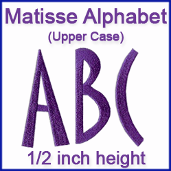 A Matisse Alphabet Design Pack