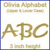 A Olivia Alphabet Design Pack