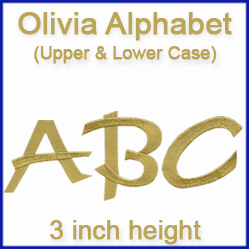 A Olivia Alphabet Design Pack