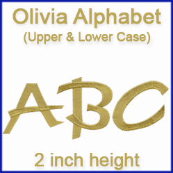 A Olivia Alphabet Design Pack