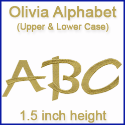 A Olivia Alphabet Design Pack