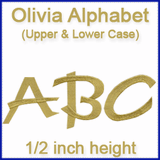 A Olivia Alphabet Design Pack