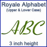 A Royale Alphabet Design Pack