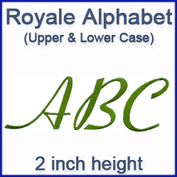 A Royale Alphabet Design Pack