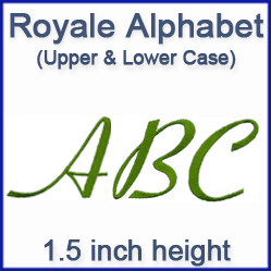 A Royale Alphabet Design Pack