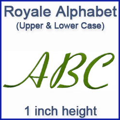 A Royale Alphabet Design Pack