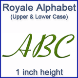 A Royale Alphabet Design Pack