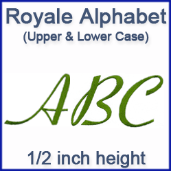 A Royale Alphabet Design Pack