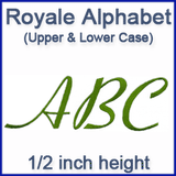 A Royale Alphabet Design Pack