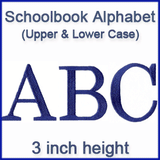 A Schoolbook Alphabet Design Pack
