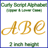 A Curly Script Alphabet Design Pack