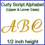 A Curly Script Alphabet Design Pack