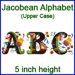 A Jacobean Alphabet Design Pack