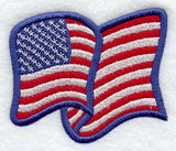 USA Flag Magnet (In-the-Hoop)