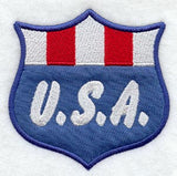 U.S.A. Magnet (In-the-Hoop)