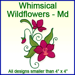 A Whimsical Wildflowers Design Pack