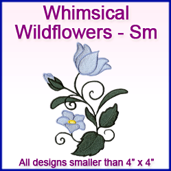 A Whimsical Wildflowers Design Pack