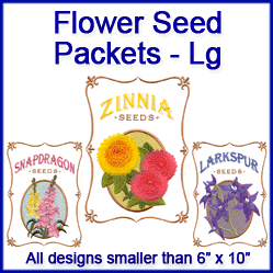 A Flower Seed Packets Design Pack
