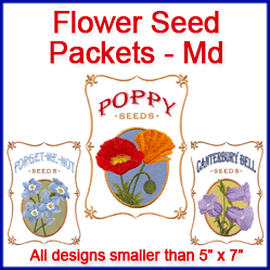 A Flower Seed Packets Design Pack