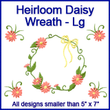 A Heirloom Daisy Wreath Design Pack