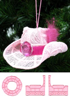 Cowgirl Hat (Lace)