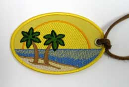 Sunset Luggage Tag (In-the-Hoop)