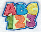 ABC 123 Magnet (In-the-Hoop)