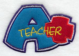 Teacher Magnet (In-the-Hoop)