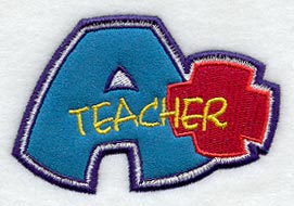 Teacher Magnet (In-the-Hoop)