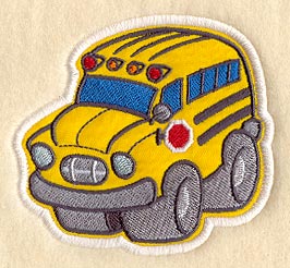School Bus Magnet (In-the-Hoop)