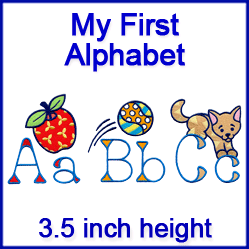 A My First Alphabet Design Pack