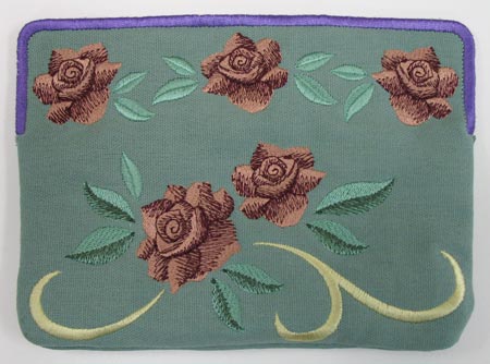 Art Nouveau Roses Photo Sunglasses Case (In-the-Hoop)