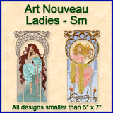A Art Nouveau Ladies Design Pack