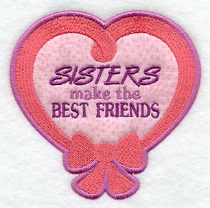 Sisters Magnet (In-the-Hoop)