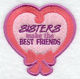 Sisters Magnet (In-the-Hoop)