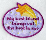 My Best Friend Magnet (In-the-Hoop)