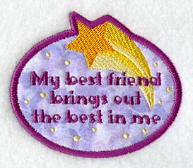 My Best Friend Magnet (In-the-Hoop)