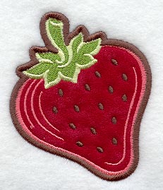 Strawberry Magnet (In-the-Hoop)