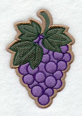 Grapes Magnet (In-the-Hoop)