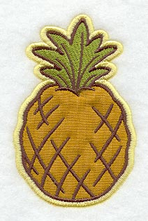 Pineapple Magnet (In-the-Hoop)