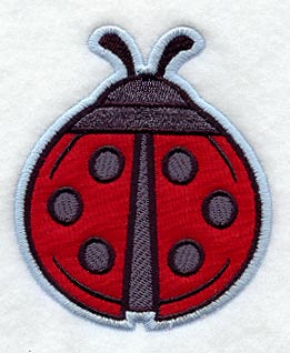Ladybug Magnet (In-the-Hoop)