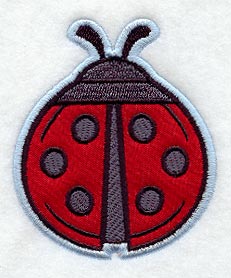 Ladybug Magnet (In-the-Hoop)