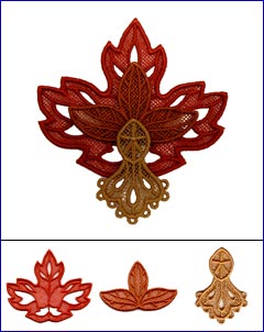 Maple Leaf (Layered Lace)